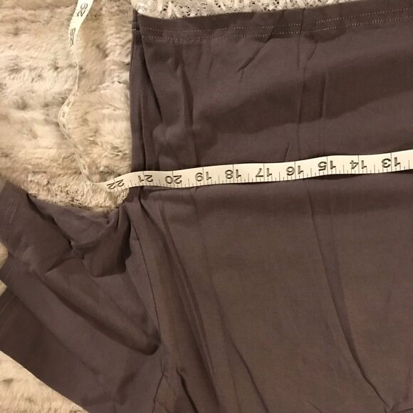 : : NEW Cropped Tee T-shirt with Lace Trim : : - Picture 6 of 6